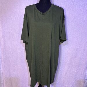 LuLaRoe Olive Green Short Sleeve